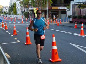 Matt Somerville at Takapuna earlier this year
